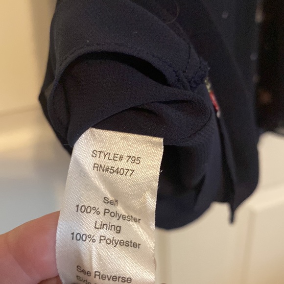 Cabi New Tiered Cami Navy - Picture 7 of 7